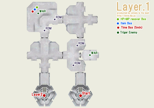 Apollyon SW 1st Floor Map