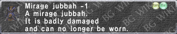 Mirage Jubbah -1 description.png