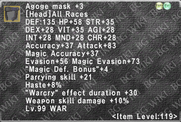 Agoge Mask +3 description.png