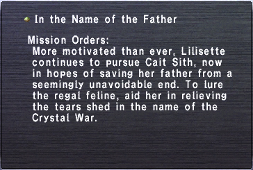 In the Name of the Father