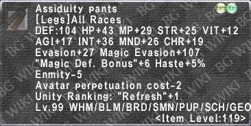 Assiduity Pants description.png