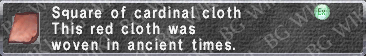 Cardinal Cloth description.png