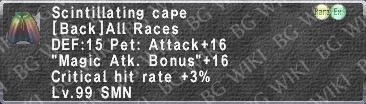 Scintillating Cape description.png