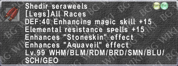 Shedir Seraweels description.png