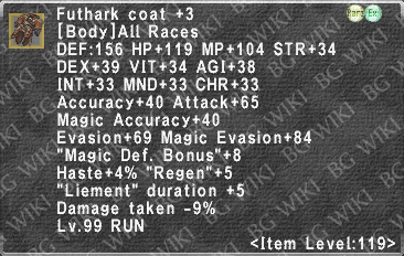 Futhark Coat +3 description.png