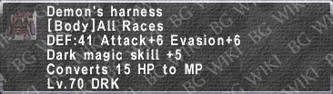 Demon's Harness description.png