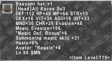 Baayami Hat +1 description.png