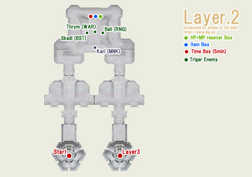 Apollyon SW 1st Floor Map