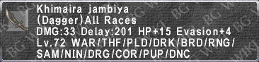 Khimaira Jambiya description.png