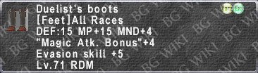 Duelist's Boots description.png