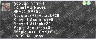 Adoulin Ring +1 description.png