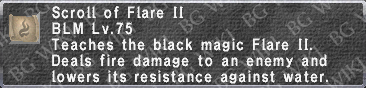 Flare II (Scroll) description.png