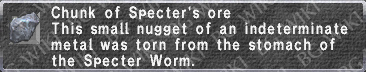 Specter's Ore description.png