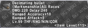 Decimating Bullet description.png