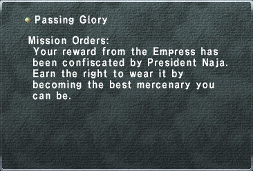 Passing Glory