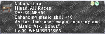 Nabu's Tiara description.png