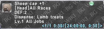 Sheep Cap +1 description.png