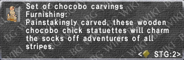 Chocobo Carvings description.png