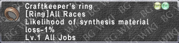 Craftkeeper's Ring description.png