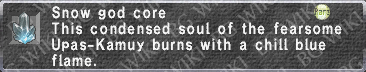 Snow God Core description.png