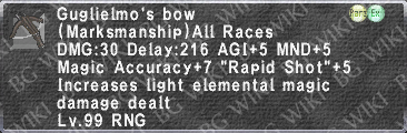 Guglielmo's Bow description.png