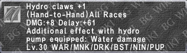 Hydro Claws +1 description.png