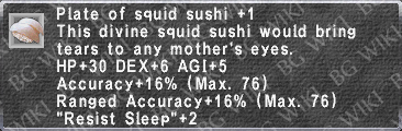 Squid Sushi +1 description.png