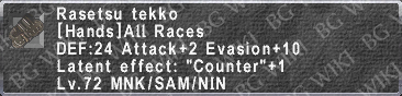 Rasetsu Tekko description.png