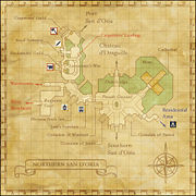 Map of Northern San d'Oria