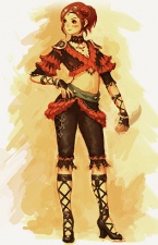 Female Hume Dancer