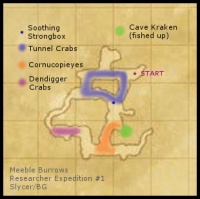 Researcher Expedition 1 (Sauromugue) - Guide Map