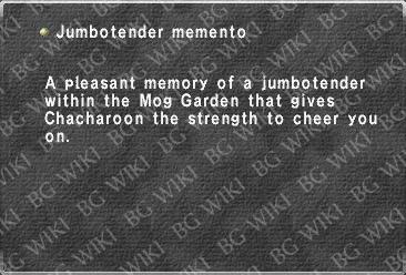 Jumbotender memento