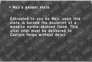 Naji's gauger plate