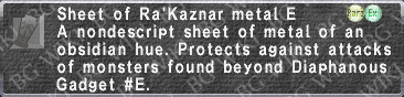 Ra'Kaznar Metal E description.png