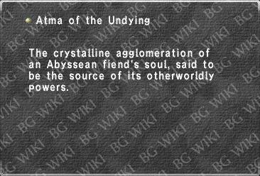 Atma of the Undying