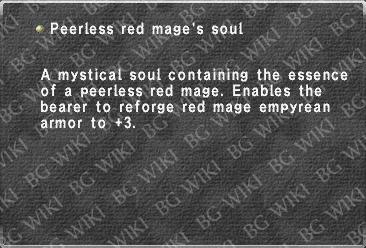 Peerless red mage's soul