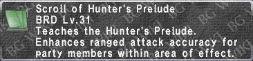 Hunter's Prelude (Scroll) description.png