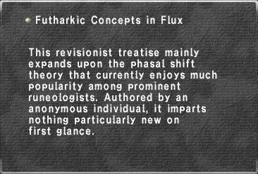 Futharkic Concepts in Flux