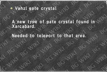 Vahzl gate crystal