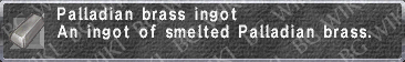 P. Brass Ingot description.png