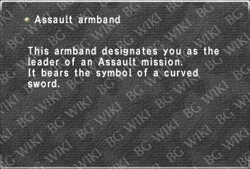 Assault armband