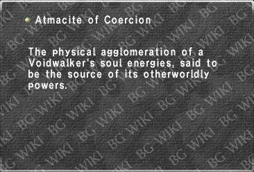 Atmacite of Coercion
