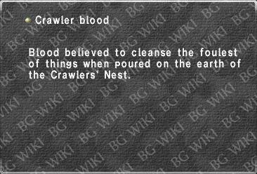 Crawler blood