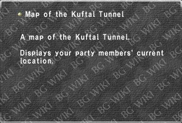 Map of the Kuftal Tunnel