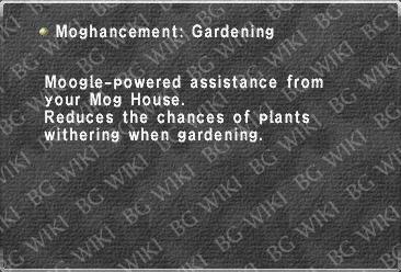 Moghancement: Gardening