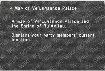 Map of Ve'Lugannon Palace