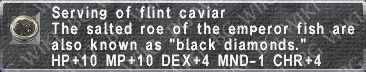 Flint Caviar description.png