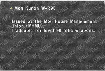 Mog Kupon W-R90