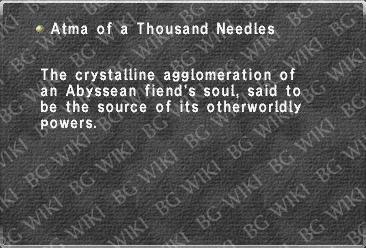 Atma of a Thousand Needles