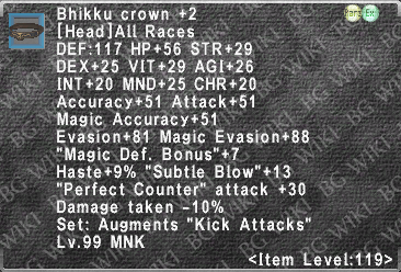Bhikku Crown +2 description.png